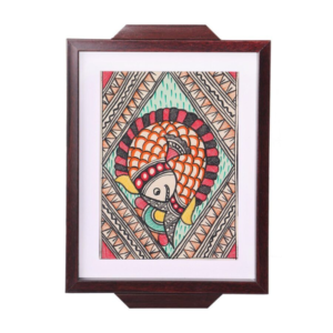 Madhubani Mayura Mandala Art Painting