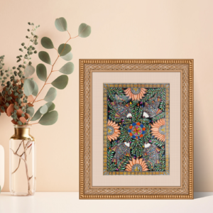 Madhubani Painting Fish Mandala 2