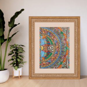 Madhubani Painting Fishes