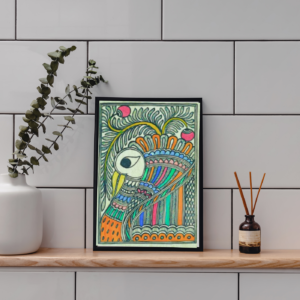 Madhubani Traditional folk art Painting