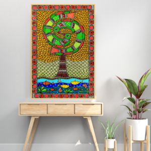 Madhubani Aesthetic Painting