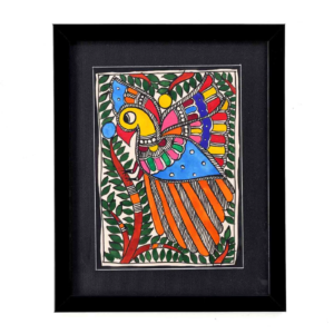 Madhubani peacock painting (REC)