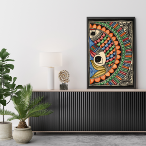 Madhubani MatsyaLeela Painting