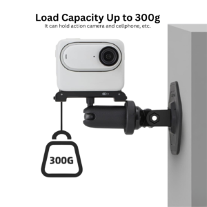 Flexible Adhesive Helmet Mount for Action Cameras & Osmo 360