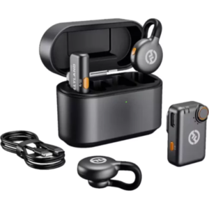 Hollyland LARK M2S Combo Wireless Mic (2-Person, 2.4GHz, Space Gray)