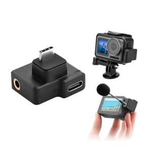 Mic Adapter for DJI Osmo Action (3.5mm to USB-C)