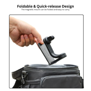 Rotatable Magnetic Mount for Action Cameras & Osmo 360