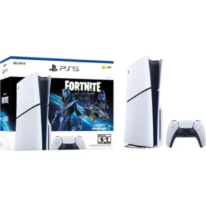 Sony PS5 Slim Disc Fortnite Bundle (White)