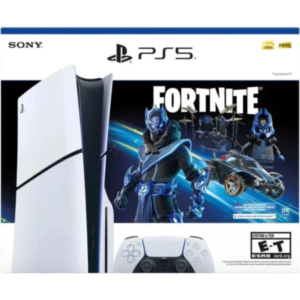 Sony PS5 Slim Disc Fortnite Bundle (White)