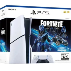 Sony PS5 Slim Disc Fortnite Bundle (White)