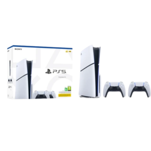 Sony Playstation Disc Slim Edition – 2 Controllers Dual Kit