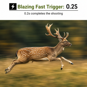 Trail Camera with 32MP, 4K Video , 0.2s Trigger Time
