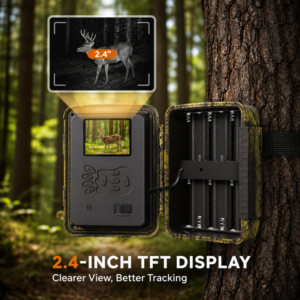 Trail Camera with 32MP, 4K Video , 0.2s Trigger Time